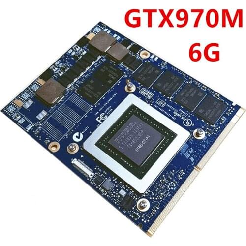 NEW GTX 970M GTX970M N16E-GT-A1 6GB Video Graphics Card For Clevo P375SM P170EM P150EM P157SM P151SM P150SM P170SM P177SM
