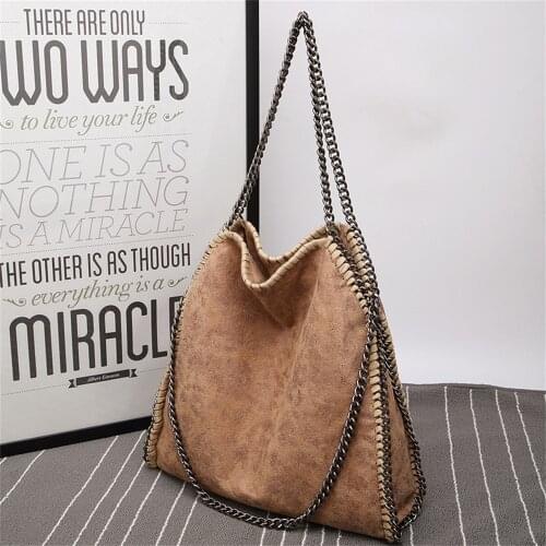 New Frosted Material Handbag Chain Woven Foldable Fashion Shoulder Bag Women Multi-Funcation Bag Steady Quality