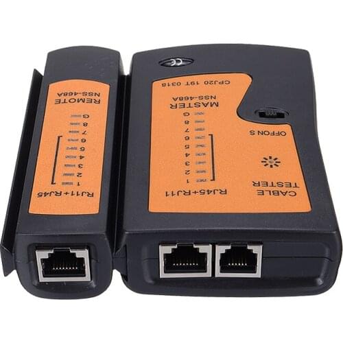 NEW Network Cable Tester Test RJ45 RJ11 RJ12 UTP Lan Cable Detector Network Repair Tool Portable Network Cable Tester