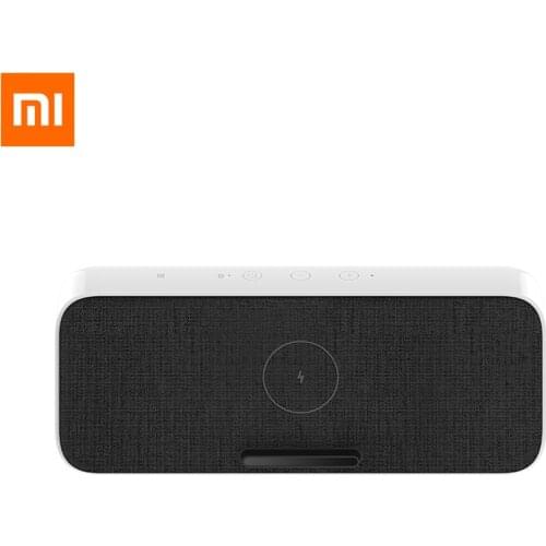 Original Xiaomi Bluetooth 5.0 Speaker Universal 30W Fast Qi Wireless Charging NFC Dual Bass Speaker for iPhone 11 Mi 9/10 Pro