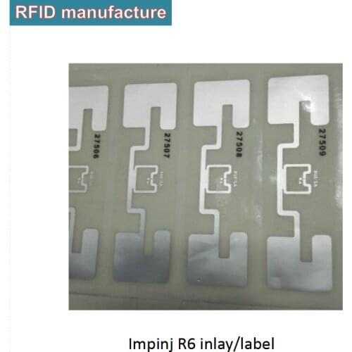 Passive long range Impinj R6 wet inlay works with uhf rfid reader/mat floor antenna side pannel antenna for sports timing race