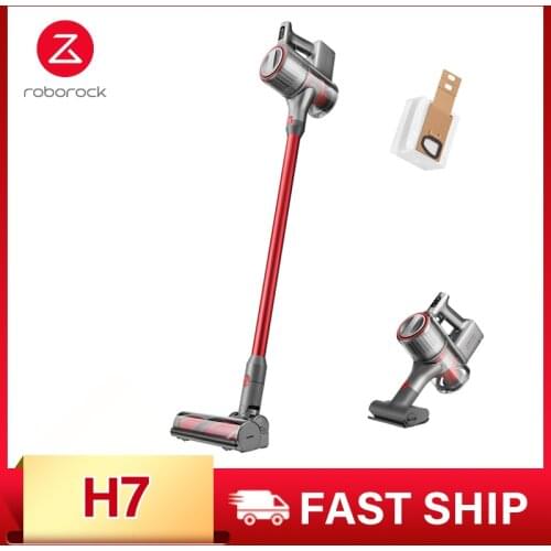 Roborock H7 Handheld Wireless Vacuum Cleaner,OLED Display,All In One Dust Collector Floor Carpet Aspirator ,160AW Cyclone Filter