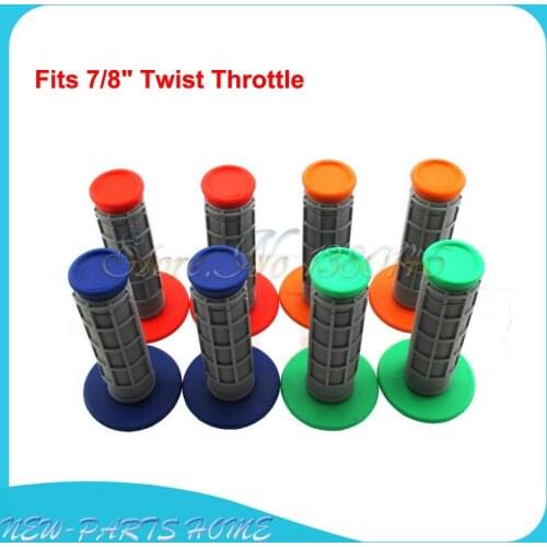 7/8" Hand Grips For CRF YZF WRF KXF KLX RMZ Pit Dirt Bike Motocross Motorcycle Enduro MX Offroad