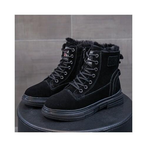 Women Winter Snow Boots New Fashion Style High-top Shoes Casual Woman Waterproof Warm Woman Female High Quality Ankle Boots