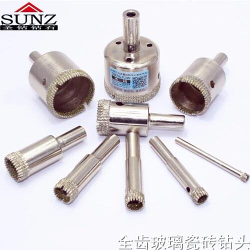 1 Pcs Diamond Tool Drill Bit Hole Saw For Glass Ceramic Marble Tile 3mm-40mm