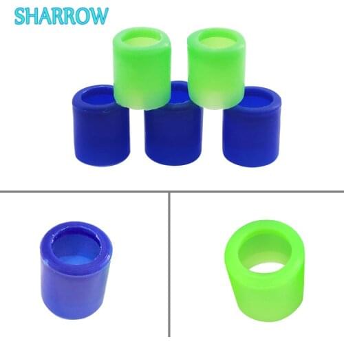 12pcs Explosion-proof Ring Arrow Protecter Ring Diameter 8mm for Arrow Shafts Archery Bow Hunting Training Shooting Accessories