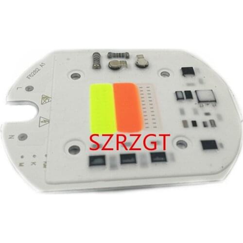 5PCS LED RGB COB CHIP LAMP AC220V 30W smart ic no driver for diy floodlight red green blue alternation