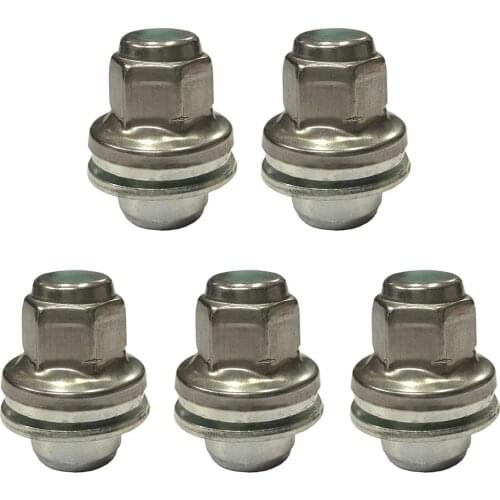 5 pcs Closed End Bulge Acorn Lug Nuts- Hex Wheel Lug Nut For Jaguar S-Type