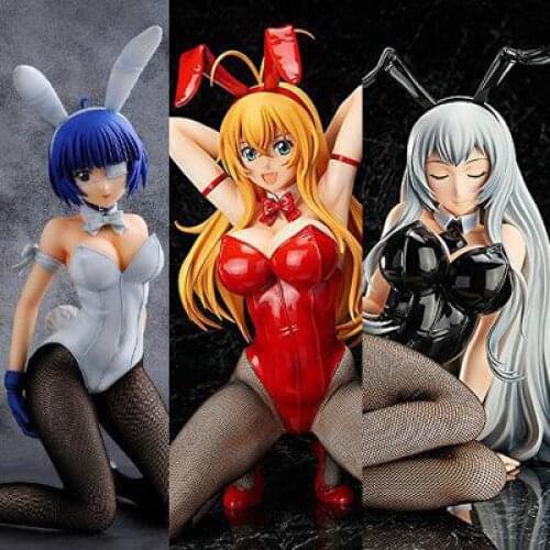 Bunny Girl 3 Styles Ver. 1/4 Japanese Sexy Anime Pvc Action Figure Toys Model Collection For Girls Kids Lover Children Best Gift