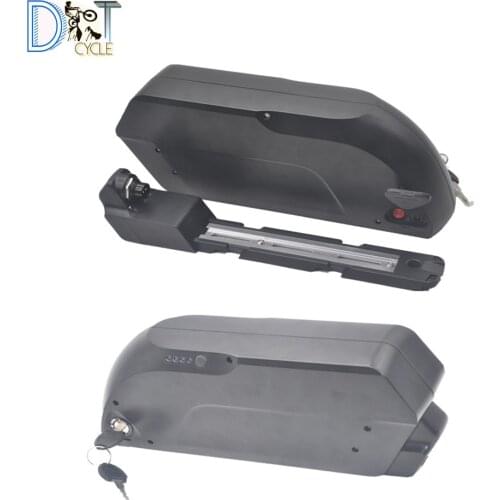Electric MTB 500W 750W 1000W rechargeable 48V 17.5Ah 52V 14Ah 36V 21Ah tiger shark down tube Li-ion battery pack with charger