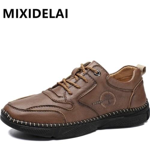 Autumn Mens Casual Shoes Soft Comfortable Mens Shoes Italian Style Mens Loafers Spring Mens Flat Shoe Zapatos Hombre Size 48