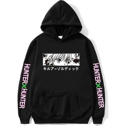 New Womens Fashion Hoodies Hunter X Hunter Children Cute Pullovers Mens Sweatshirts printed Killua Zoldyck Hisoka Japanese Anime