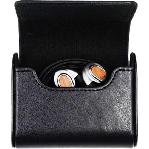 New Magnetic PU leather Case for Earphone Bag Box Headphones Portable Case Headphone Sundries Accessories Headset Storage Bag