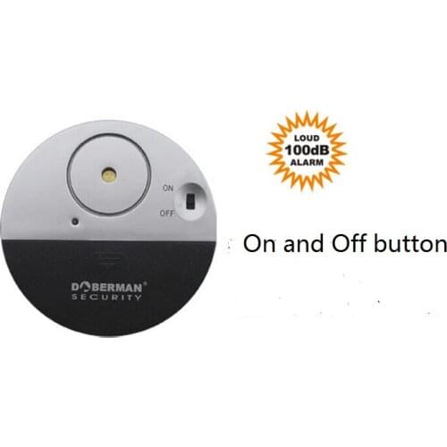CE ROHS window with the Security Ultra-Slim Window Alarm vibration sensor Door and window alarms vibration sensor alarm