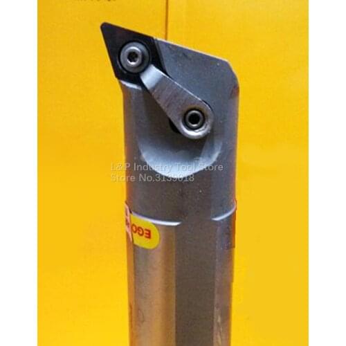 New Original EGO Anti-vibration 107.5 Angle Inner Bore S25R-MDQNR1 S32S-MDQNR15 Internal Turning Toolholder Not Including Blade