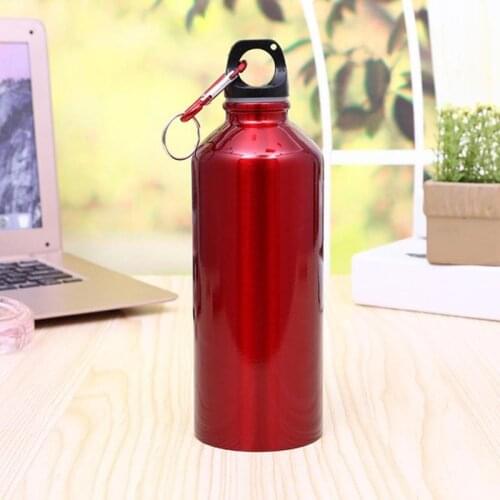 Water Bottle 400ml 500ml 600ml outdoor exercise plastic Bike Sports Water Bottles drinking aluminum material easy to carry