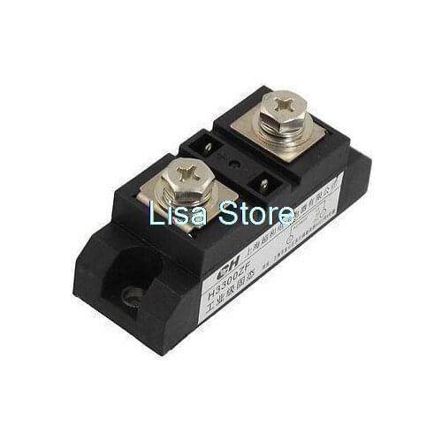 Rectangle 2 Terminals SSR Solid State Relay 3-32VDC/480VAC 300A w Cable