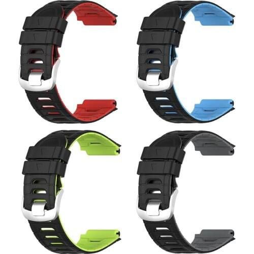 Watch Band Exterior Decoration Parts Smart Watch Bracelet Band Silicone Replacement Strap for Garmin Forerunner 920XT