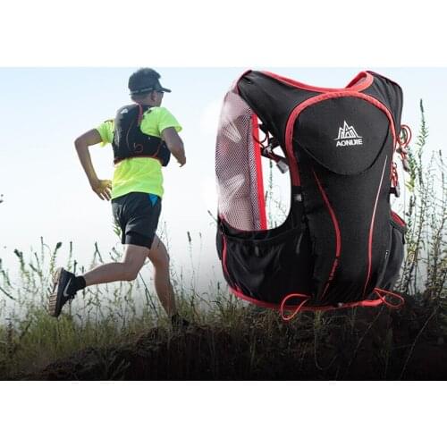 E906 Marathon Hydration Vest Pack Bag 1.5L Water Bag Women Men Cycling Hiking Bag Outdoor Sport Running Backpack