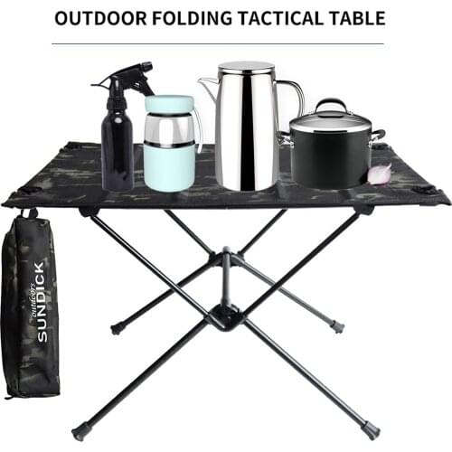Portable Foldable Table Outdoor Folding Table Camping table mesh cloth barbecue picnic table light table tactical table Dropship