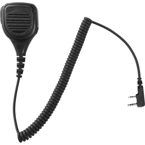 Heavy Duty Shoulder Remote PTT Mic Handheld Speaker Microphone for for Kenwood Baofeng Hytera UV-5R TK-3302 GT-3 KG-UV8D Radio