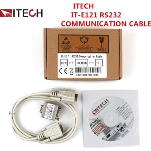 IT-E121/E123 RS232 Communication Cable For Electronic Loads and DC Power Supply and IT-E122 USB Communication Cable