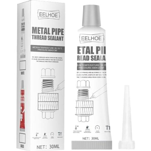High Strength Thread Sealant Waterproof Metal Pipe Thread-locking Solid Seal Glue fit for Metal Coarse Thread Pipe