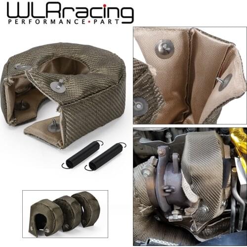 WLR RACING - 100% Full Titanium Turbo Heat Shield T3 Turbo Blanekt Fit:T2,T25,T28,GT28,GT30,GT35 and Most T3 Turbo WLR1303T
