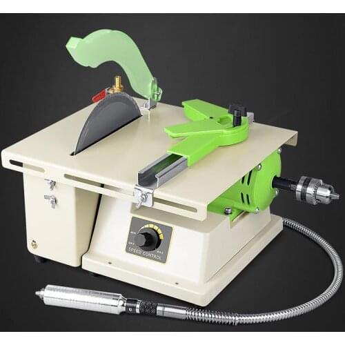 Jewelry Stone Rock Woodworking Carving Polisher Buffer Lathe Grinding Cutting Machine Set Electric Grinder Tools Kit 1380W 220V