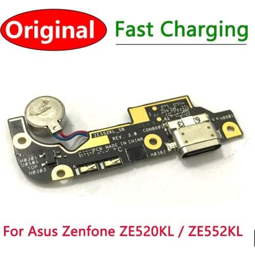 For Asus Zenfone 3 ZE520KL ZE552KL USB Port Charger Dock Plug Connector Charging Board FLex Cable Mic Microphone Board