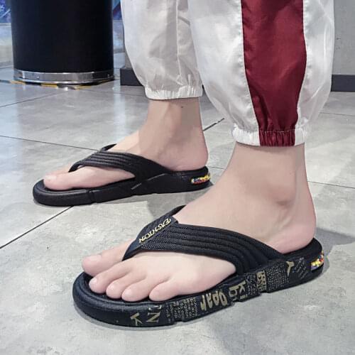 Slippers Men Summer Shoes Mixed Colors Sandals Male Slipper Indoor or Outdoor Flip Flops Zapatos De Hombre