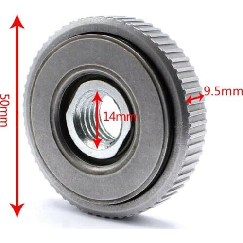 1pcs M14 Thread Replacement Angle Grinder Inner Outer Flange Nut Set Tools For Cup-shaped Grinding Wheels