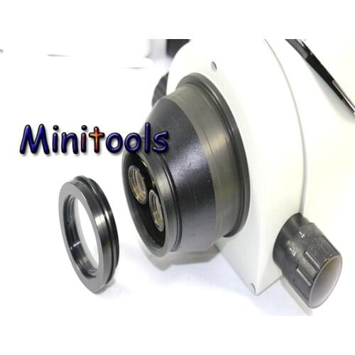 2pcs 1X Auxiliary Objective Lens for Zoom Stereo Microscope industrial trinocular/Binocular microscope