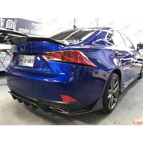 2017-2019 Z-ART for IS carbon fiber aerokit carbon fiber body kit for IS200t IS 250 IS300 F sport carbon tuning body kit