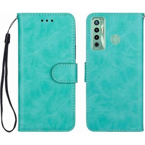 For Tecno Camon 17 CG6 Camon17 6.6" 2021 Wallet Case High Quality Flip Leather Protective Phone Support Cover