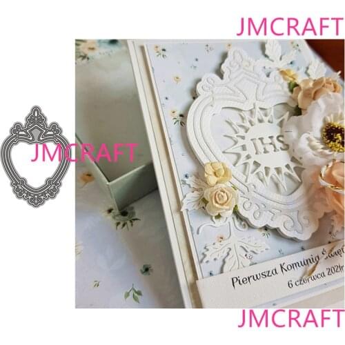 JMCRAFT 2021 New Background Border #2 Metal Cutting Dies DIY Scrapbook Handmade Paper Craft Metal Steel Template Dies