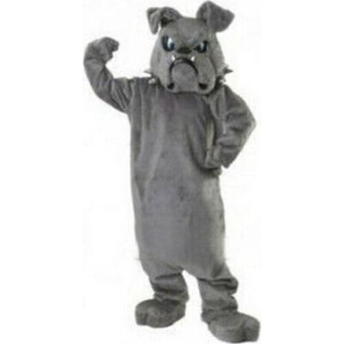 Amimal Made Bulldog Spike Mascot Costume Cosplay Party Game Fancy Dress Clothing Carnival Halloween Adults Advertising Parade