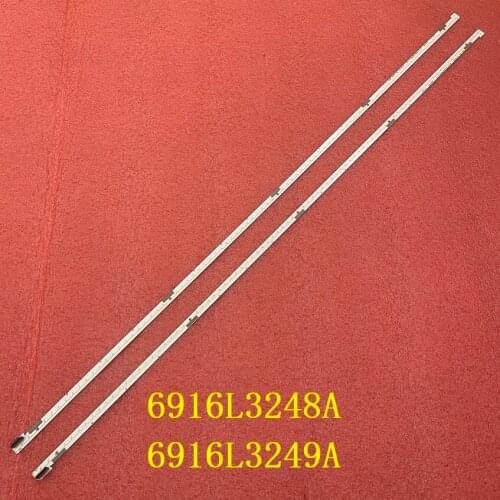 2pcs/set LED Backlight strip For LG LC650EQG FN MD 65" V19 Signage 3248 3249 R L 6922L-0276A 6916L-3248A 3249A