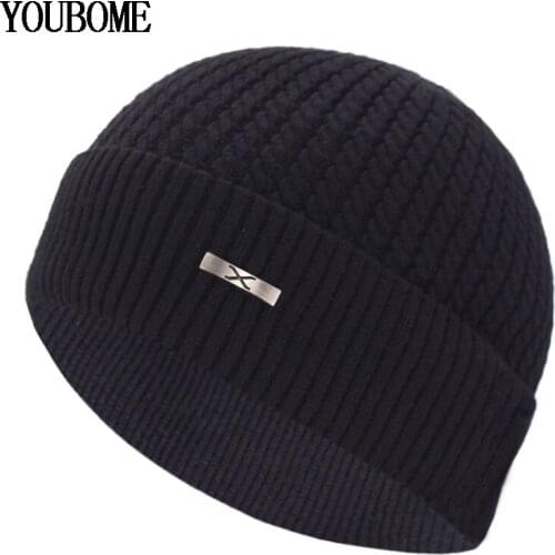 Fashion Winter Beanie Women Knitted Hat Female Mens Winter Hats For Men Skullies Beanies Bonnet Brand Beany Male Beanie Hat Cap