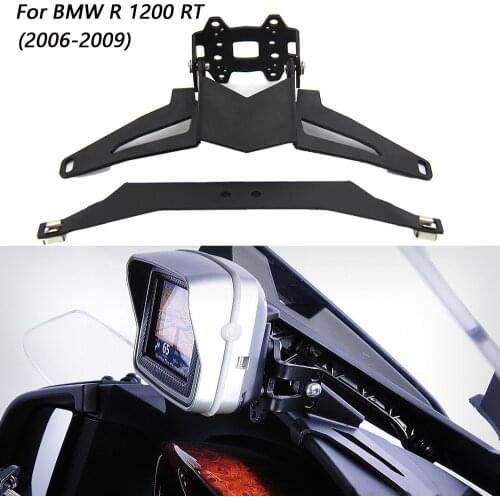 New Motorcycle For BMW R 1200 RT R1200RT Below 2009 2008 2007 2006 Navigation Bracket GPS Navigator USB Charging Phone Holder