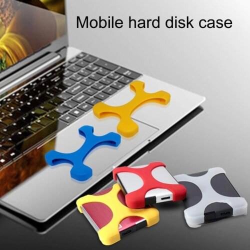2.5" Shockproof Hard Drive Disk HDD Silicone Case Cover Protector For External Hard Drive