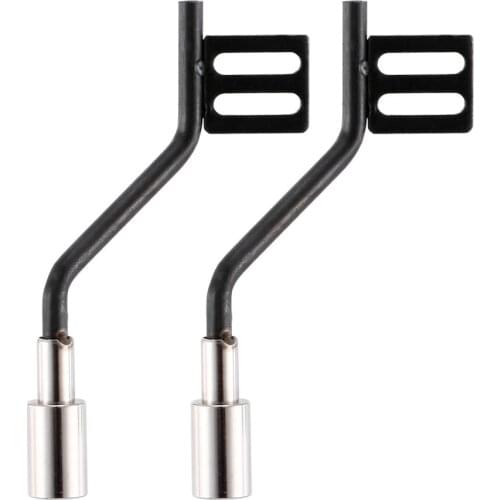 1Pair Metal Simulation Exhaust Pipe Gas Vent for Traxxas Trx4 Defender Ford Bronco SCX10 Rc Car Parts Exhaust Manifold