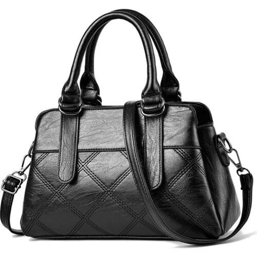 2021 Women Handbags Bags Designer Crossbody Bags for Women Purses and Handbags High Quality Leather Casual simple stitching bag