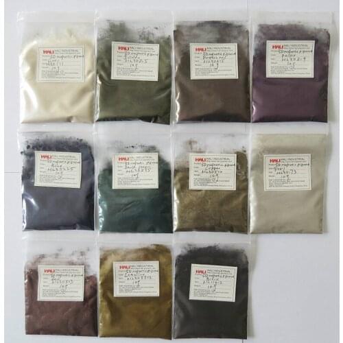 3D pigment, magnetic pigment, 3D magnetic powder,3D powder,10 items for reference