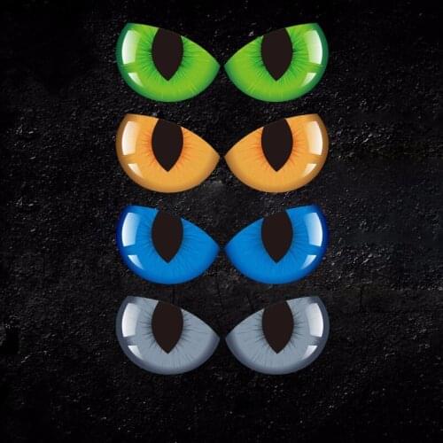 3D Car Sticker Funny Eyes Auto Car Walls Windows Sticker Decals Cartoon Car-Styling Decal Accessories