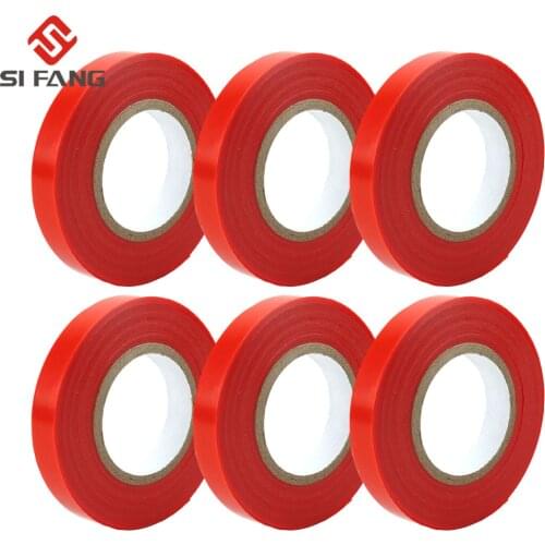 5Pcs/lot Ribbon Strecth Tape Plant Garden red and blue Adhesive tape use for Connect Stem Hand tying Stake fruit tree Link