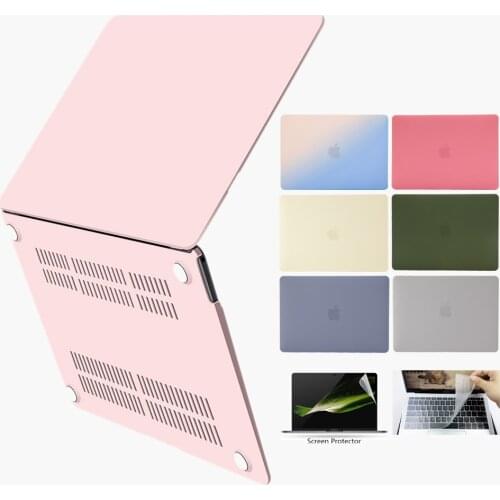 Laptop Case For MacBook Pro 13 M1 Case Touch Bar A2338 A1706 A2289 A1989 A2159 A2337 For Macbook Air 13 2020 Case Pro 15 Cover