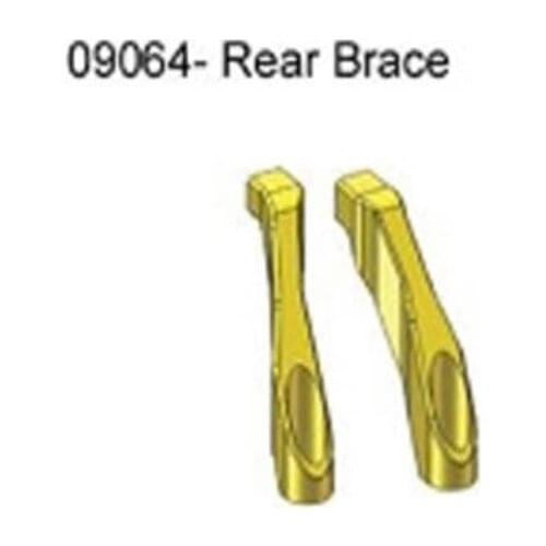 Hsp Alloy Upgrade Parts 710006 Rear axle mount 710008 Servo mount for 1/5 RC Cars