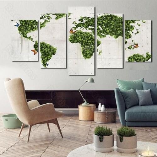 Still Life Painting Poster Butterflies Grass Wall Art Canvas Prints Modern Living Room Decoration Paintings Hanging Painting