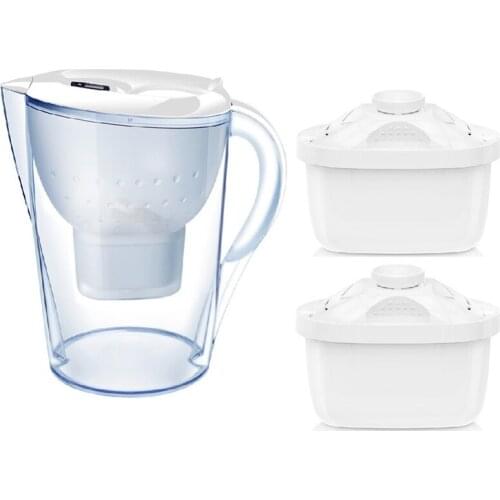 3.5L Water Pitcher Filter Household Water Jug Activated Carbon Filter for Health Drink Remove Scale,Deposits,Rust